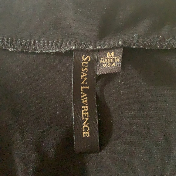 Susan Lawrence EUC elegant draped tank top. - Picture 6 of 6